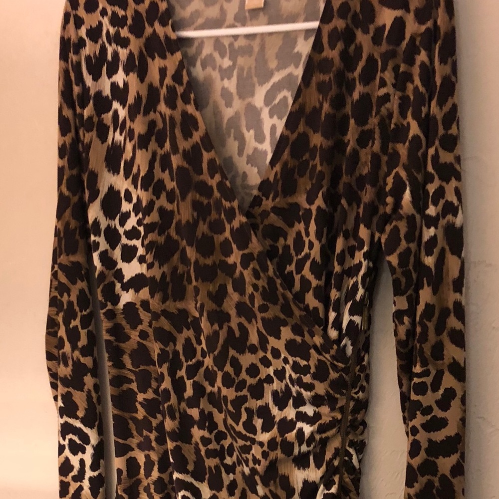 Michael Kors wrap elapsed dress